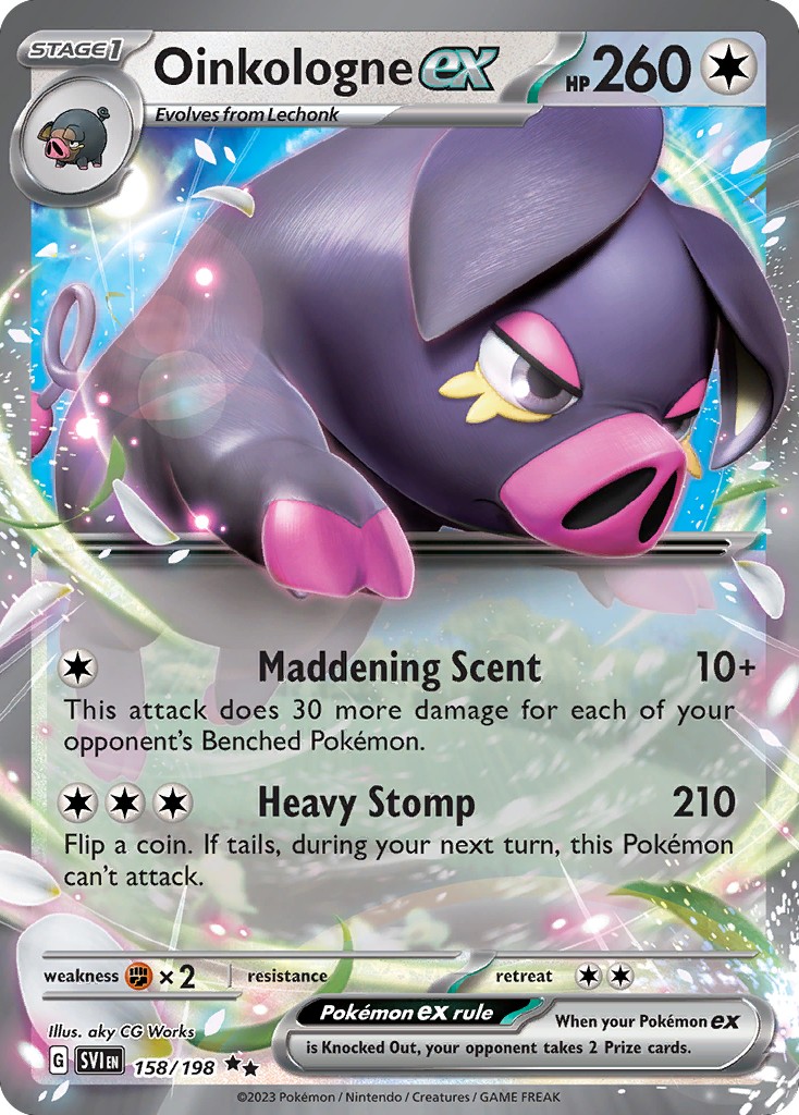 Oinkologne ex (Double Rare · Holo) · 2023 · Scarlet & Violet
