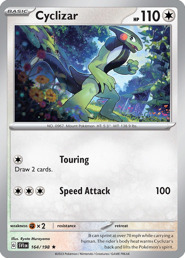 Cyclizar (Rare · Normal) · 2023 · Scarlet & Violet