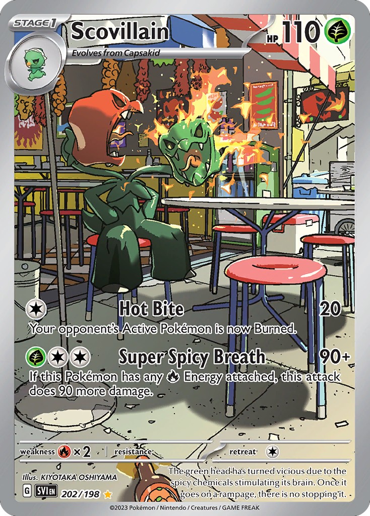 2023 Pokémon Scarlet & Violet 2023 Pokémon Scarlet & Violet #202 trading card