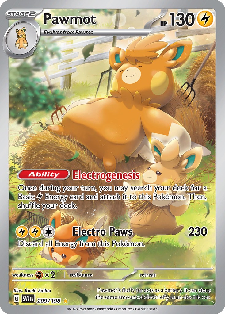 2023 Pokémon Scarlet & Violet 2023 Pokémon Scarlet & Violet #209 trading card
