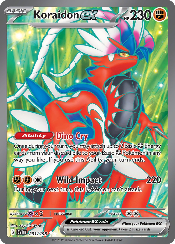 2023 Pokémon Scarlet & Violet 2023 Pokémon Scarlet & Violet #231 trading card