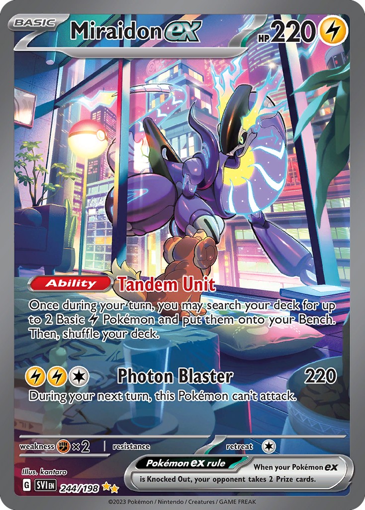 2023 Pokémon Scarlet & Violet 2023 Pokémon Scarlet & Violet #244 trading card