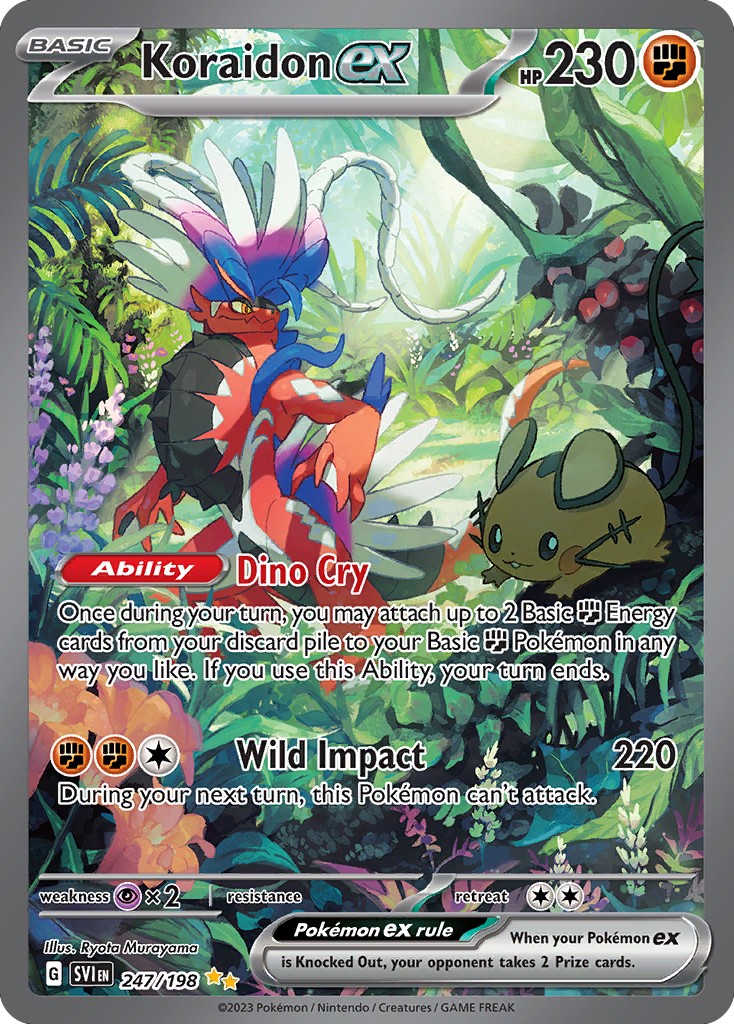 2023 Pokémon Scarlet & Violet 2023 Pokémon Scarlet & Violet #247 trading card
