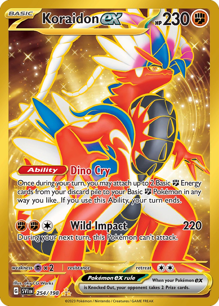 2023 Pokémon Scarlet & Violet 2023 Pokémon Scarlet & Violet #254 trading card
