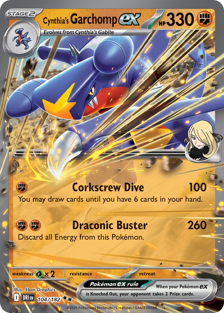 Cynthia's Garchomp ex - Image 1