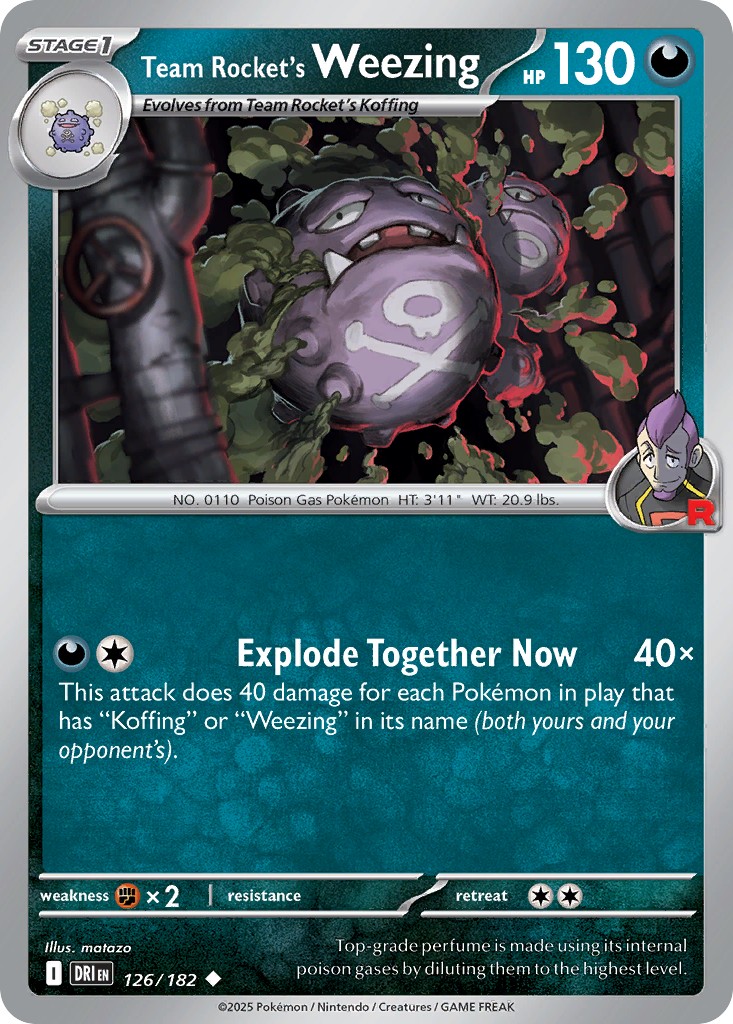 Team Rocket's Weezing - Image 1