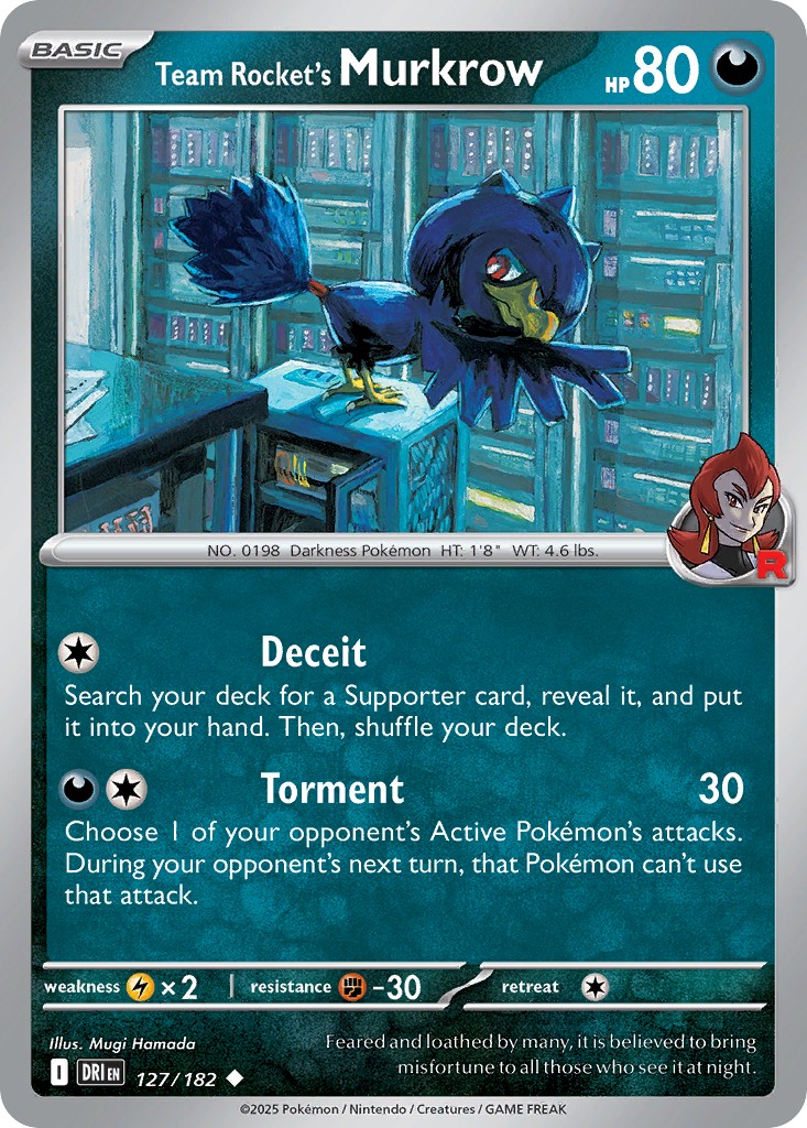 Team Rocket's Murkrow - Image 1