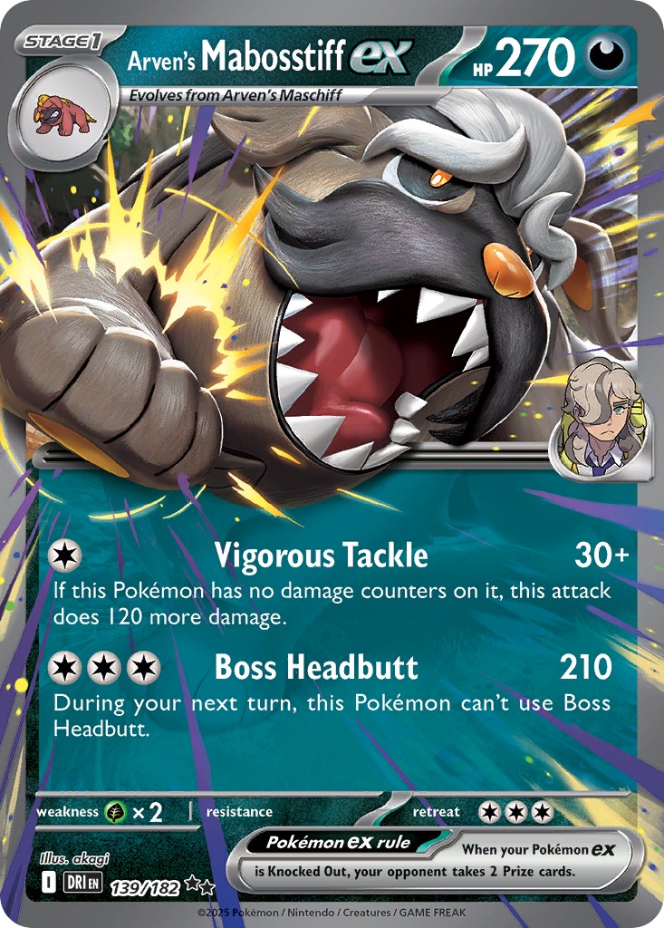 2025 Pokémon Destined Rivals 2025 Pokémon Destined Rivals #139 trading card