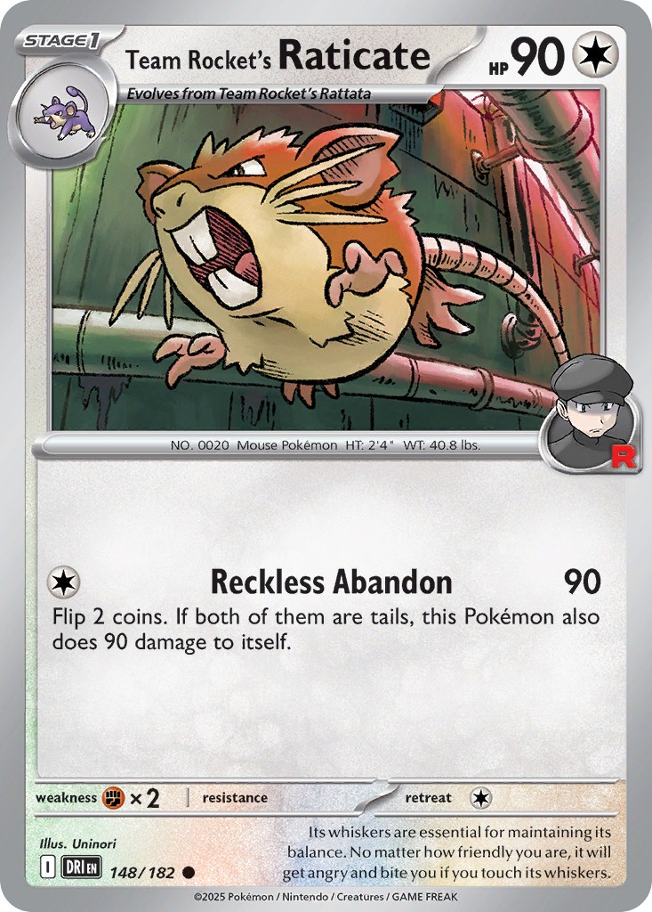 Team Rocket's Raticate - Image 1