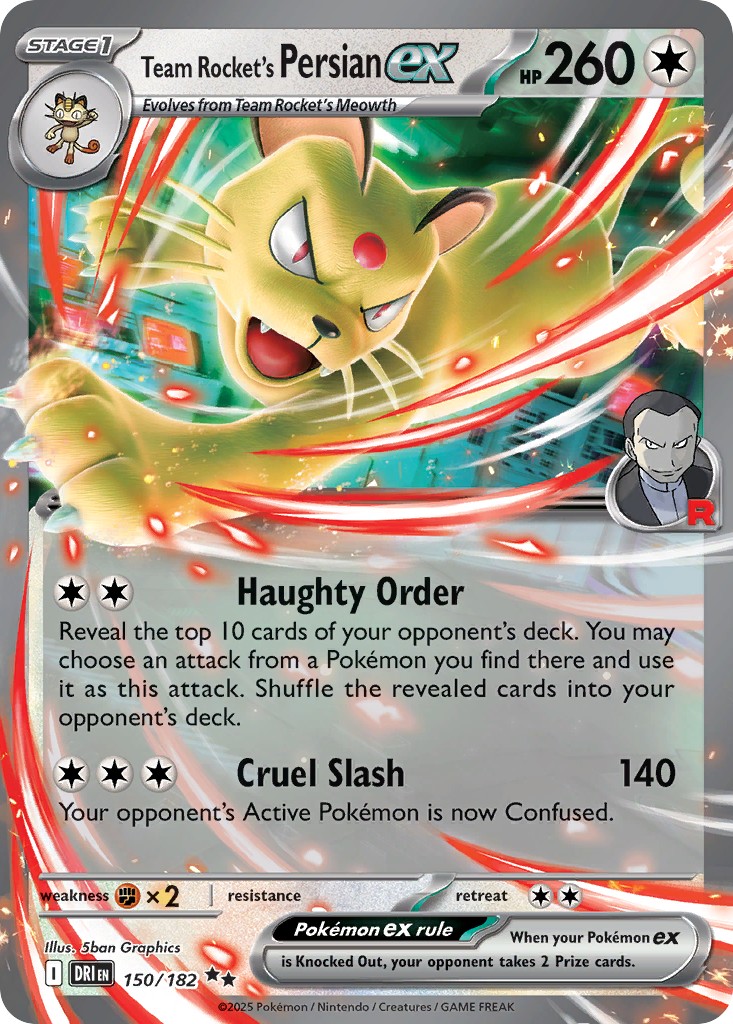 Team Rocket's Persian ex - Image 1