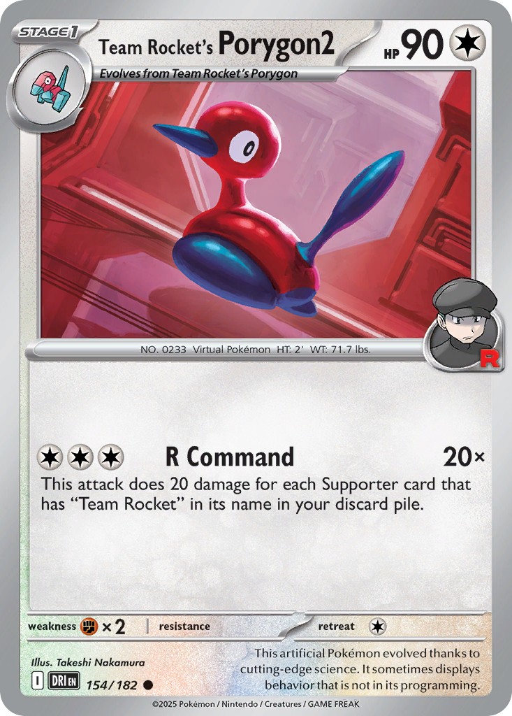 Team Rocket's Porygon2 - Image 1