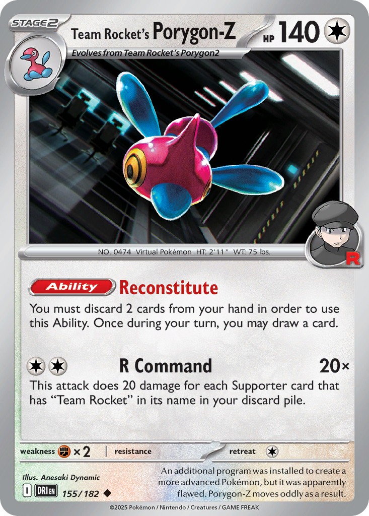 Team Rocket's Porygon-Z - Image 1