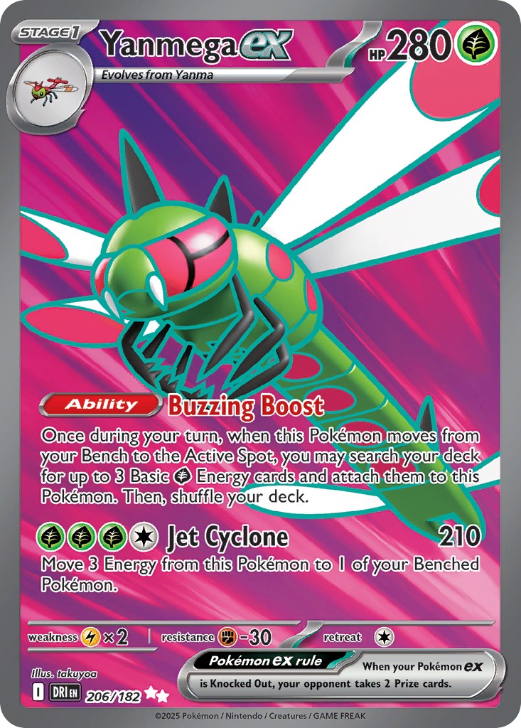2025 Pokémon Destined Rivals 2025 Pokémon Destined Rivals #206 trading card