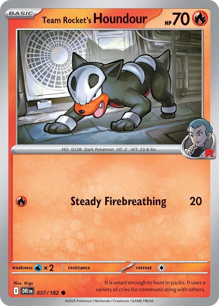 Team Rocket's Houndour - Image 1