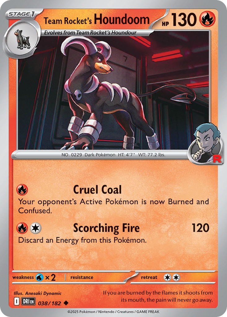 Team Rocket's Houndoom - Image 1
