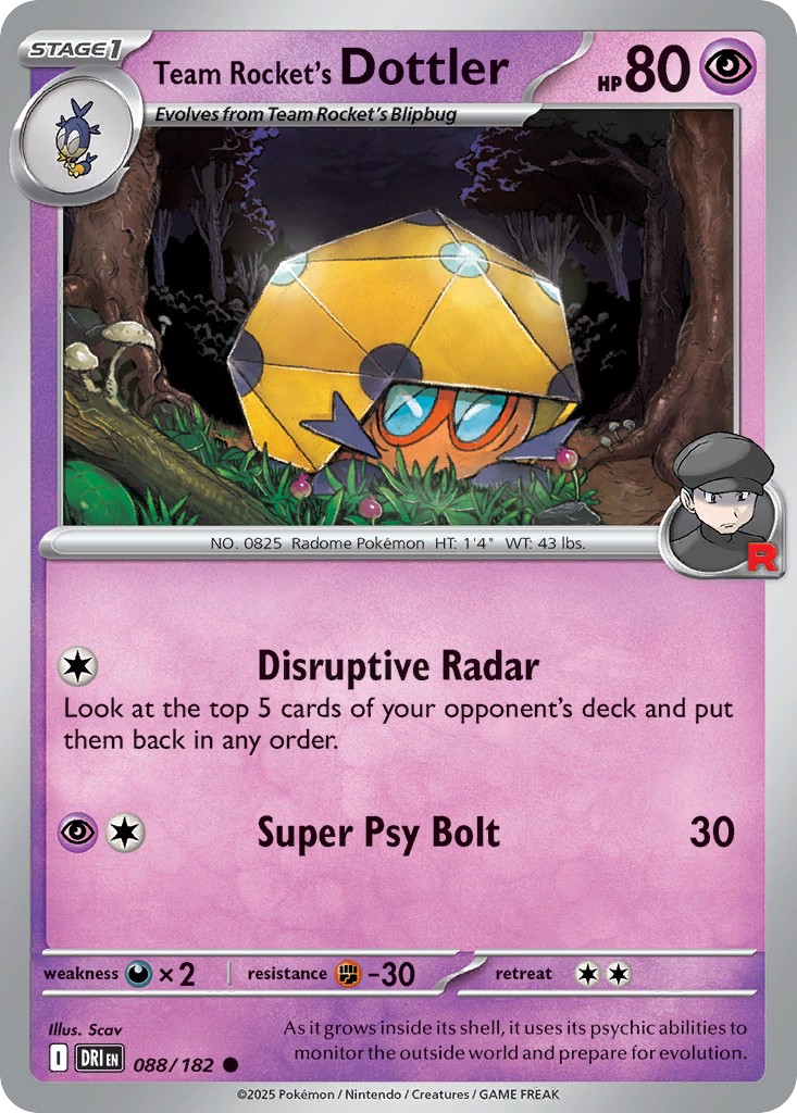 Team Rocket's Dottler - Image 1