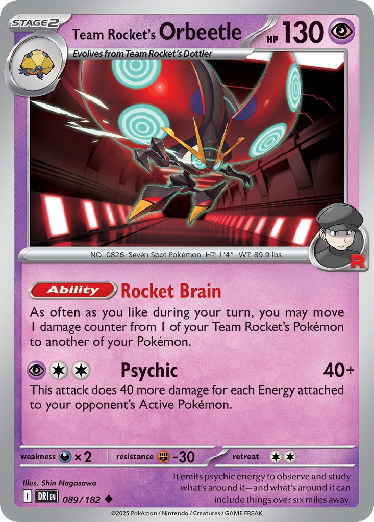 Team Rocket's Orbeetle - Image 1