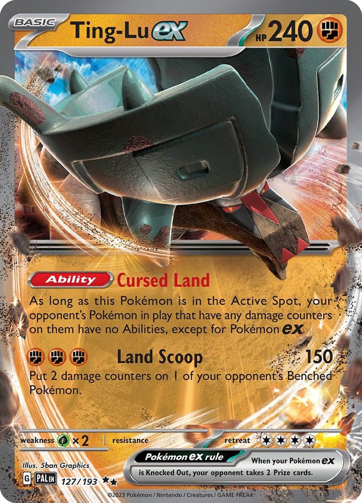 2023 Pokémon Paldea Evolved 2023 Pokémon Paldea Evolved #127 trading card