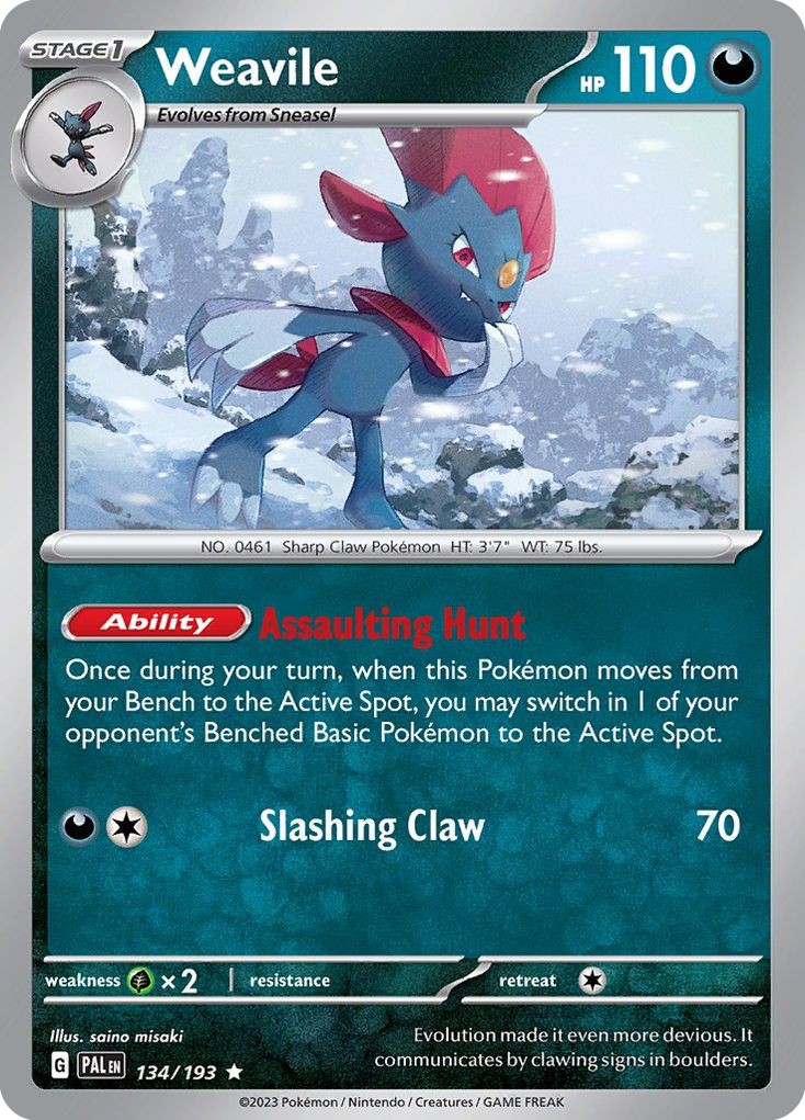Weavile - Image 1