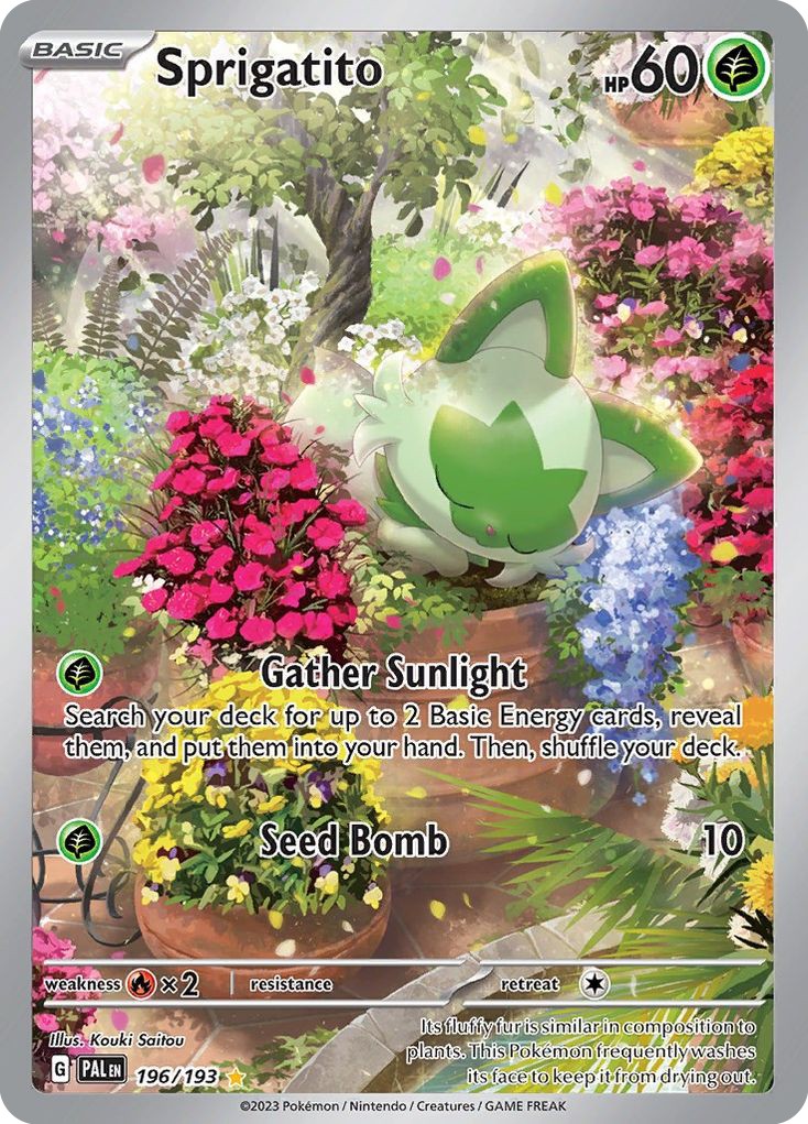 2023 Pokémon Paldea Evolved 2023 Pokémon Paldea Evolved #196 trading card