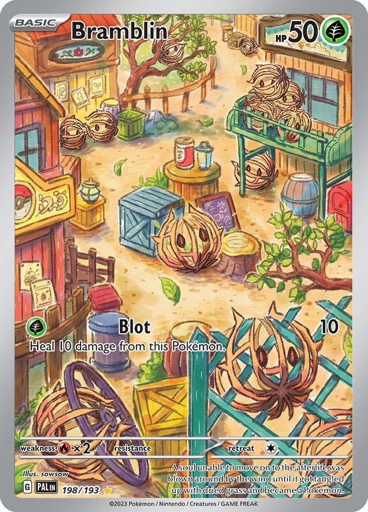 2023 Pokémon Paldea Evolved 2023 Pokémon Paldea Evolved #198 trading card