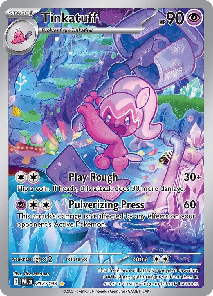 2023 Pokémon Paldea Evolved 2023 Pokémon Paldea Evolved #217 trading card