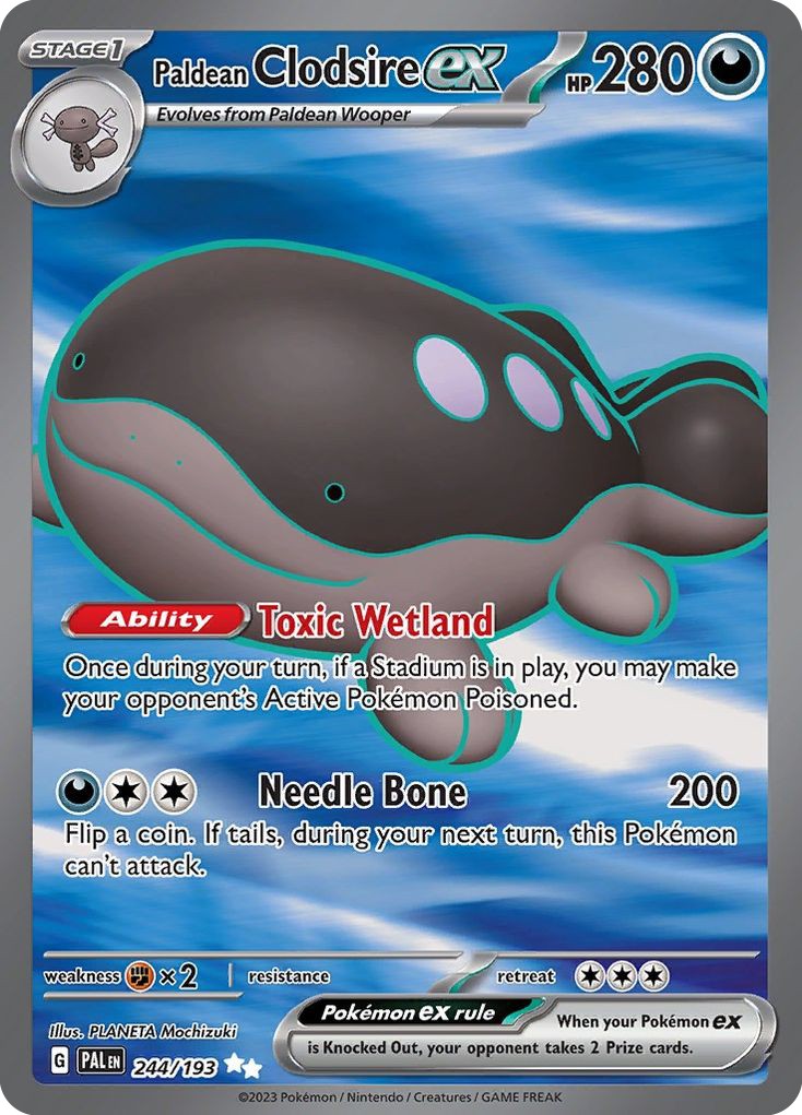 2023 Pokémon Paldea Evolved 2023 Pokémon Paldea Evolved #244 trading card