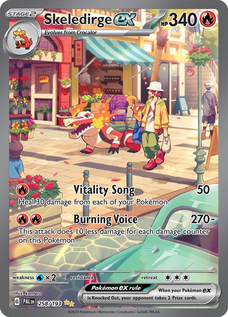 2023 Pokémon Paldea Evolved 2023 Pokémon Paldea Evolved #258 trading card