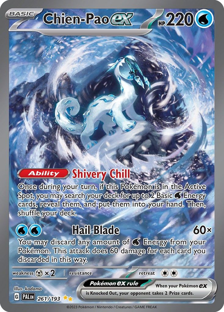 2023 Pokémon Paldea Evolved 2023 Pokémon Paldea Evolved #261 trading card