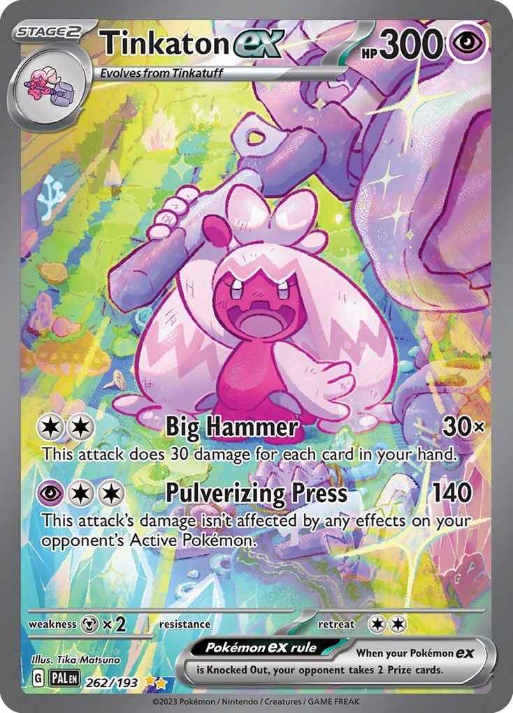 2023 Pokémon Paldea Evolved 2023 Pokémon Paldea Evolved #262 trading card