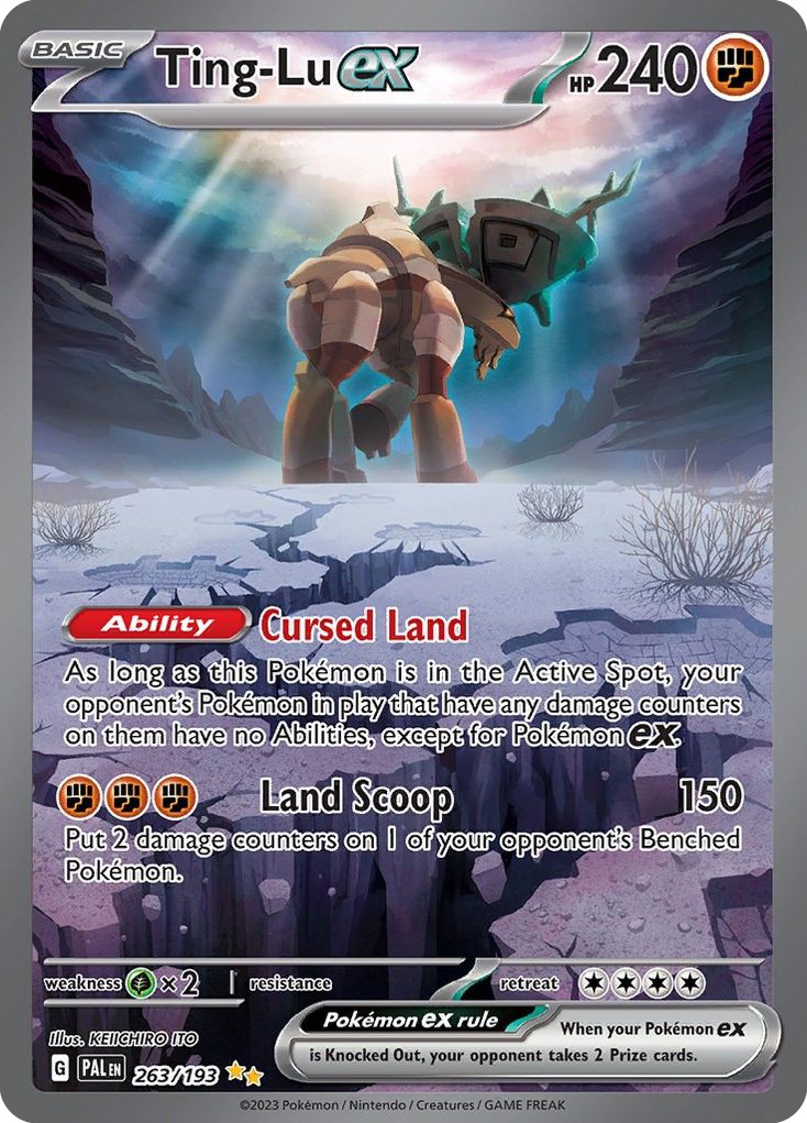 2023 Pokémon Paldea Evolved 2023 Pokémon Paldea Evolved #263 trading card