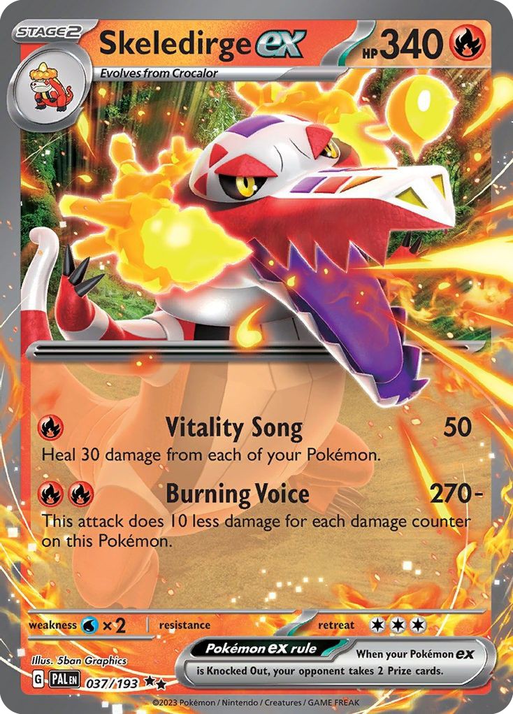 2023 Pokémon Paldea Evolved 2023 Pokémon Paldea Evolved #37 trading card