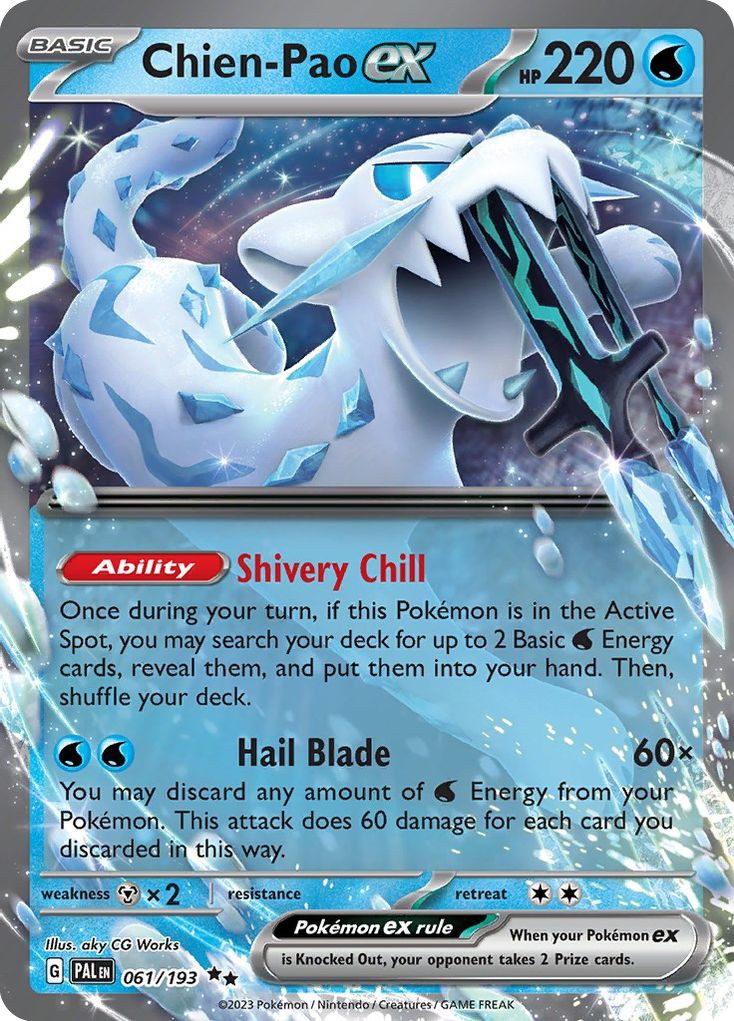 2023 Pokémon Paldea Evolved 2023 Pokémon Paldea Evolved #61 trading card