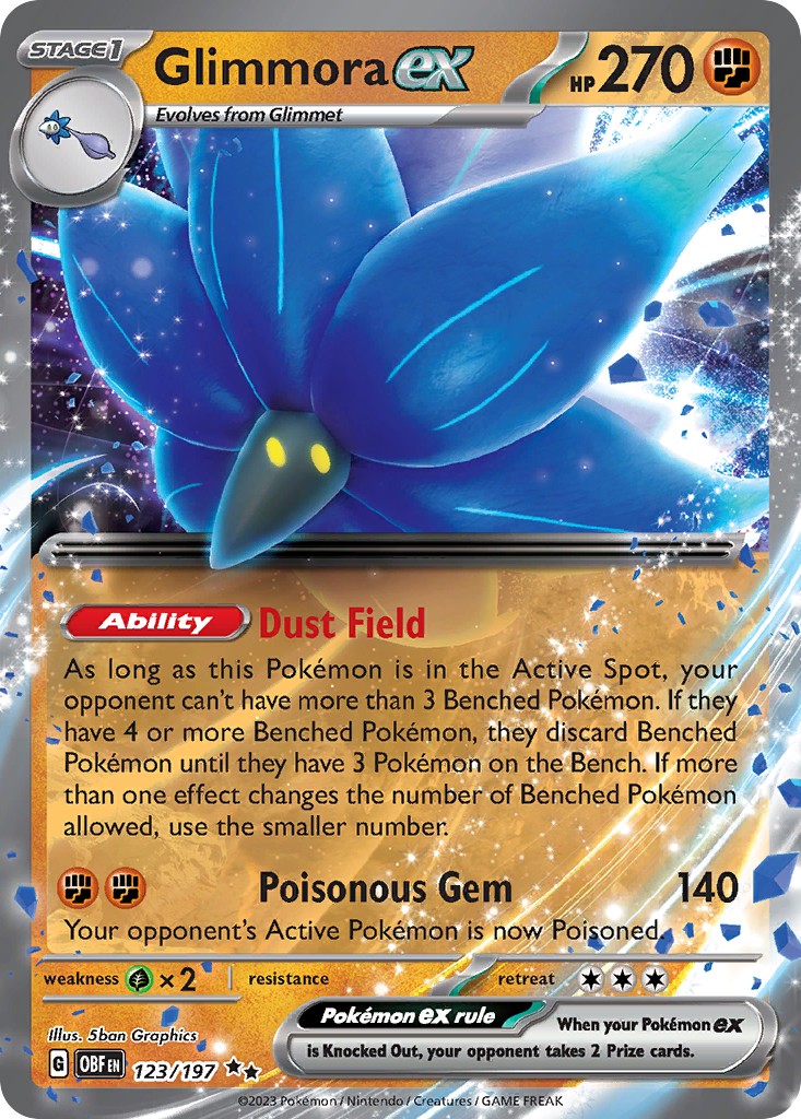 2023 Pokémon Obsidian Flames 2023 Pokémon Obsidian Flames #123 trading card