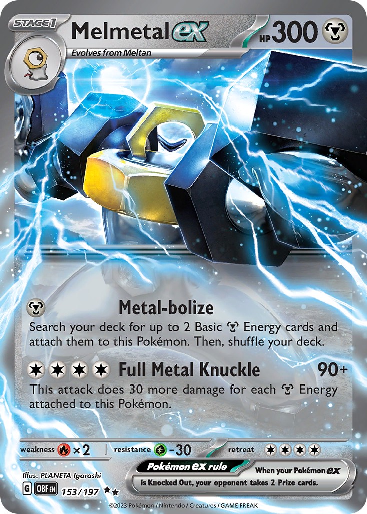 2023 Pokémon Obsidian Flames 2023 Pokémon Obsidian Flames #153 trading card