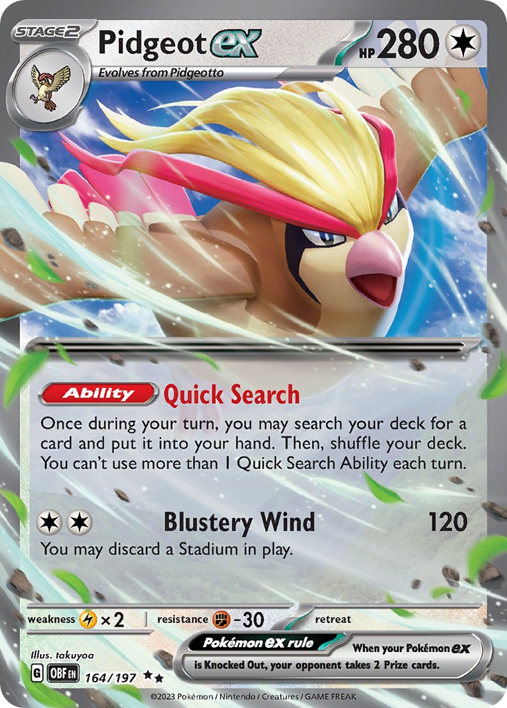 Pidgeot ex - Image 1
