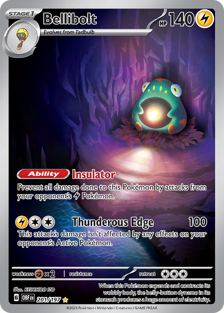 2023 Pokémon Obsidian Flames 2023 Pokémon Obsidian Flames #201 trading card