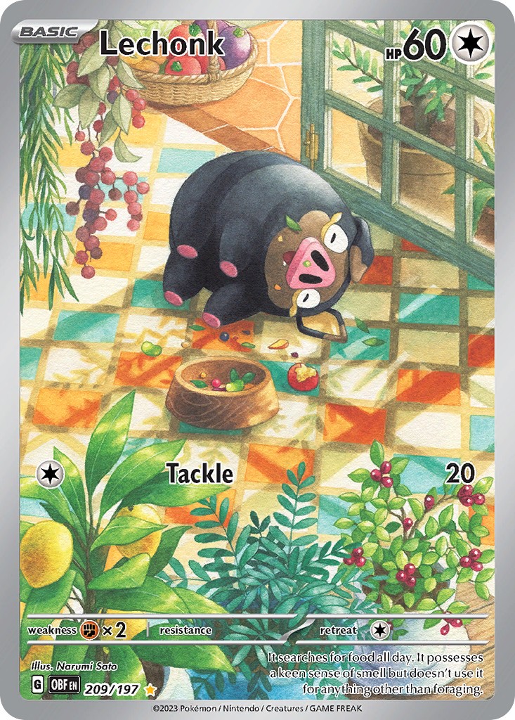 2023 Pokémon Obsidian Flames 2023 Pokémon Obsidian Flames #209 trading card