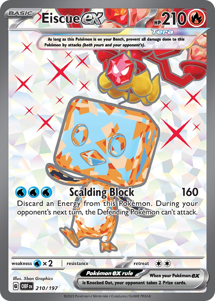 2023 Pokémon Obsidian Flames 2023 Pokémon Obsidian Flames #210 trading card