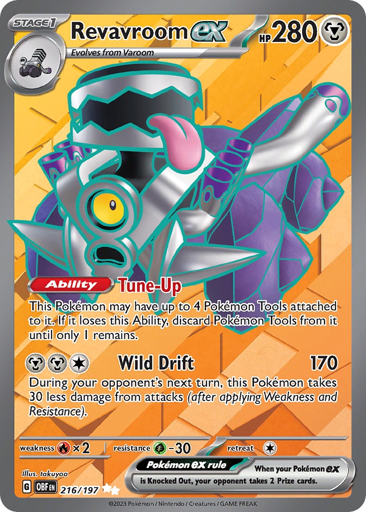 2023 Pokémon Obsidian Flames 2023 Pokémon Obsidian Flames #216 trading card