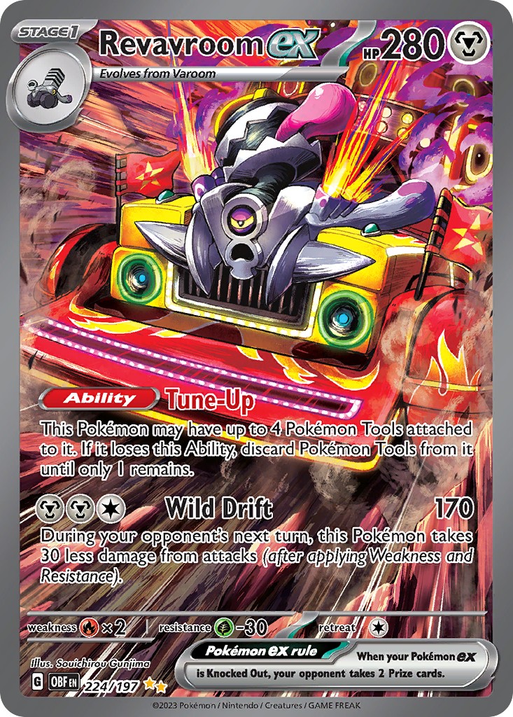 2023 Pokémon Obsidian Flames 2023 Pokémon Obsidian Flames #224 trading card