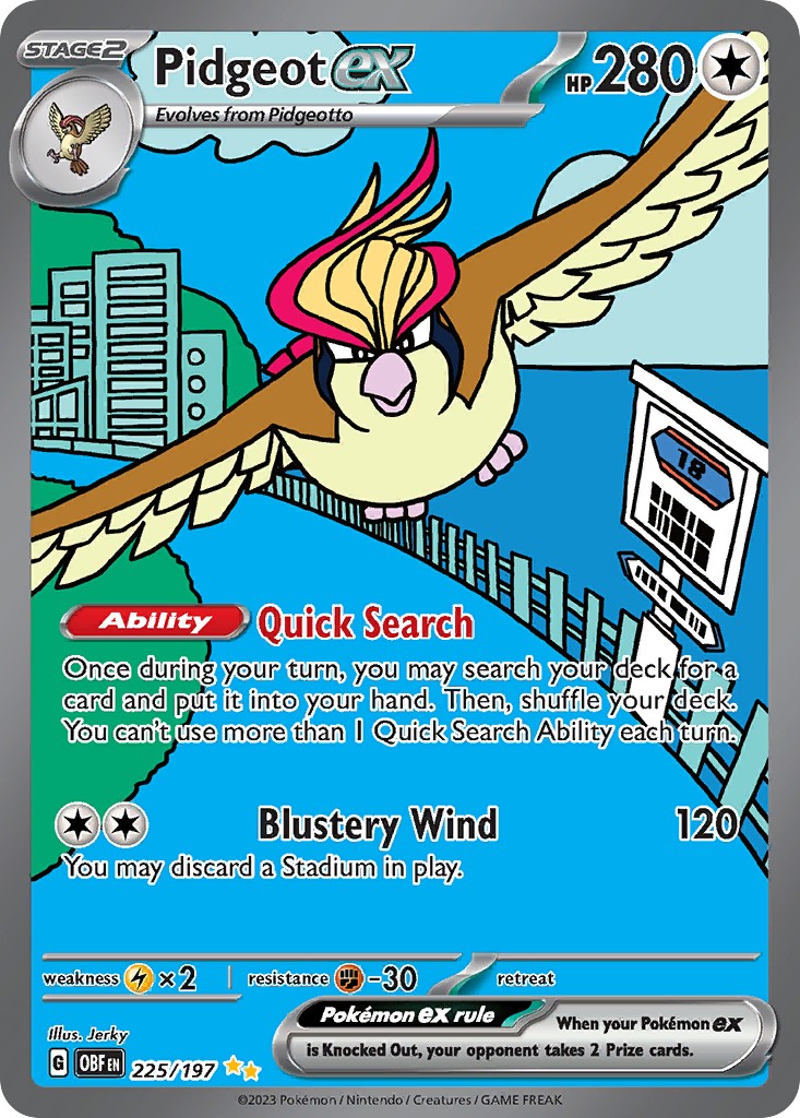 2023 Pokémon Obsidian Flames 2023 Pokémon Obsidian Flames #225 trading card