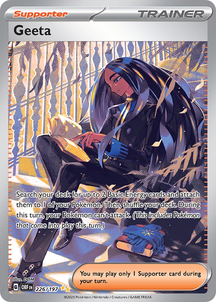 2023 Pokémon Obsidian Flames 2023 Pokémon Obsidian Flames #226 trading card
