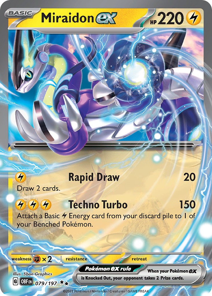 2023 Pokémon Obsidian Flames 2023 Pokémon Obsidian Flames #79 trading card