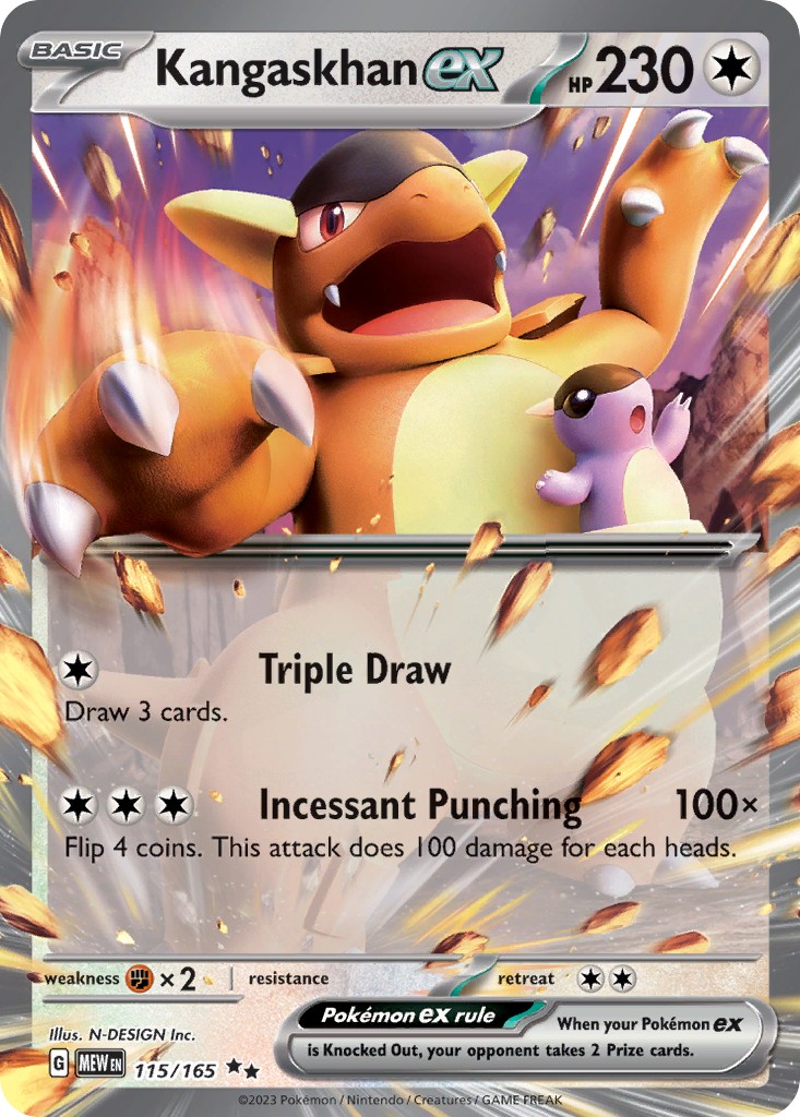 2023 Pokémon 151 2023 Pokémon 151 #115 trading card