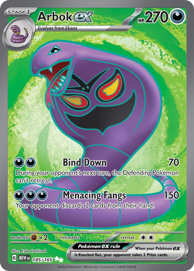 2023 Pokémon 151 2023 Pokémon 151 #185 trading card