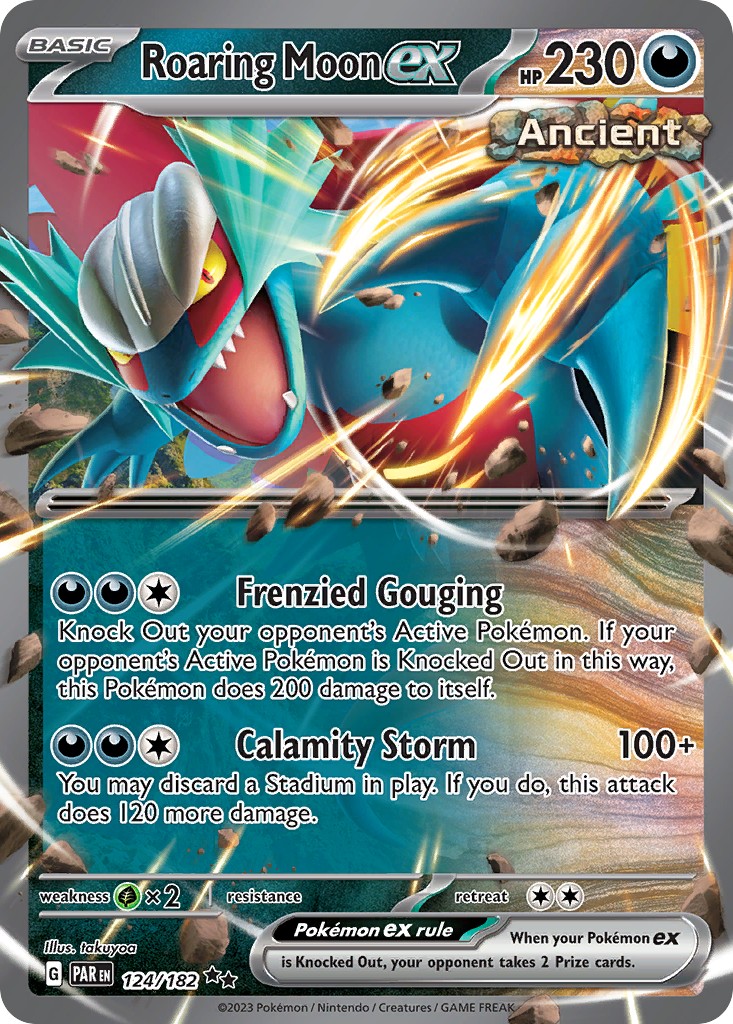 2023 Pokémon Paradox Rift 2023 Pokémon Paradox Rift #124 trading card