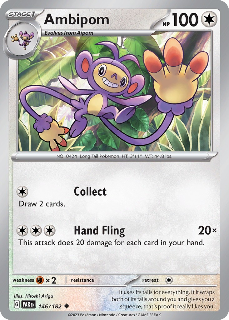 2023 Pokémon Paradox Rift 2023 Pokémon Paradox Rift #146 trading card
