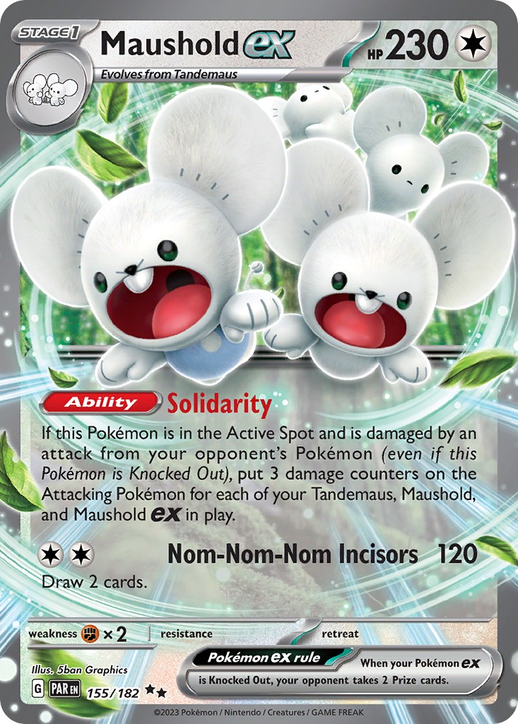2023 Pokémon Paradox Rift 2023 Pokémon Paradox Rift #155 trading card