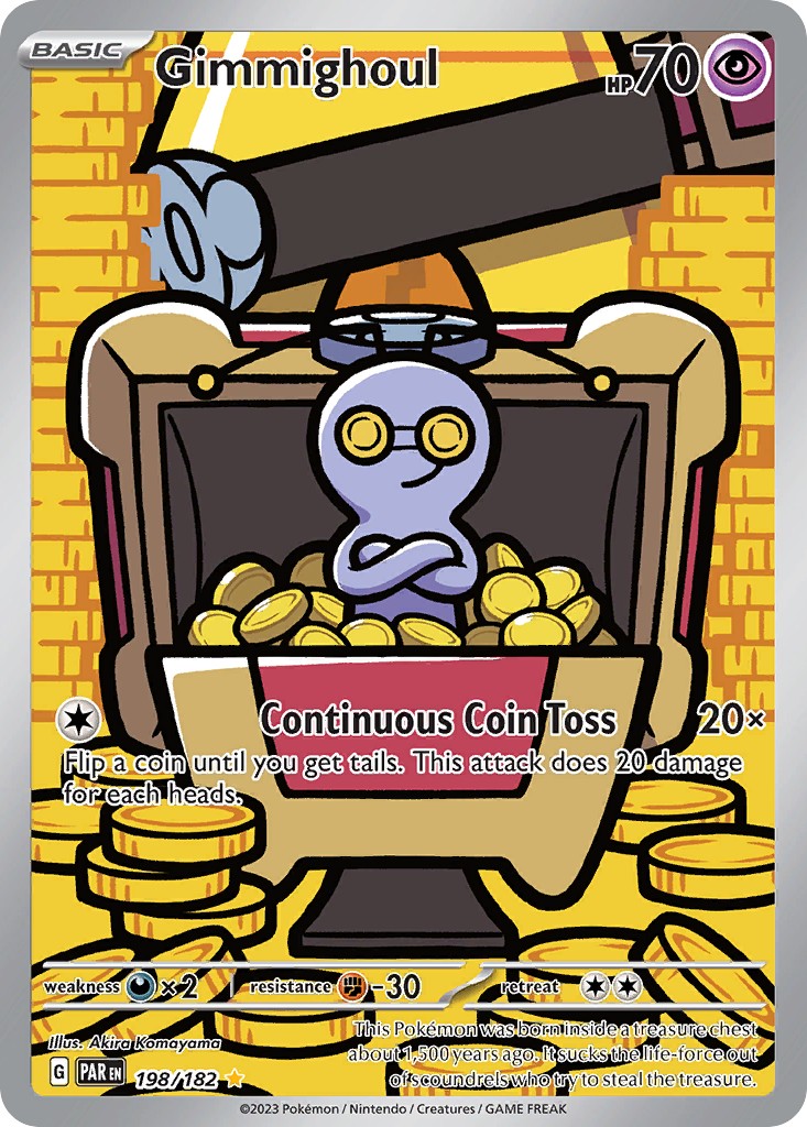 2023 Pokémon Paradox Rift 2023 Pokémon Paradox Rift #198 trading card